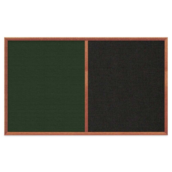 Slim Style Indoor Enclosed Corkboard, 18